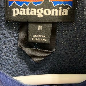 Men’s quarter zip Patagonia pull over